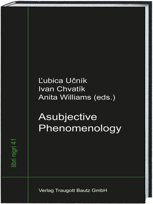 cover image of Asubjective Phenomenology